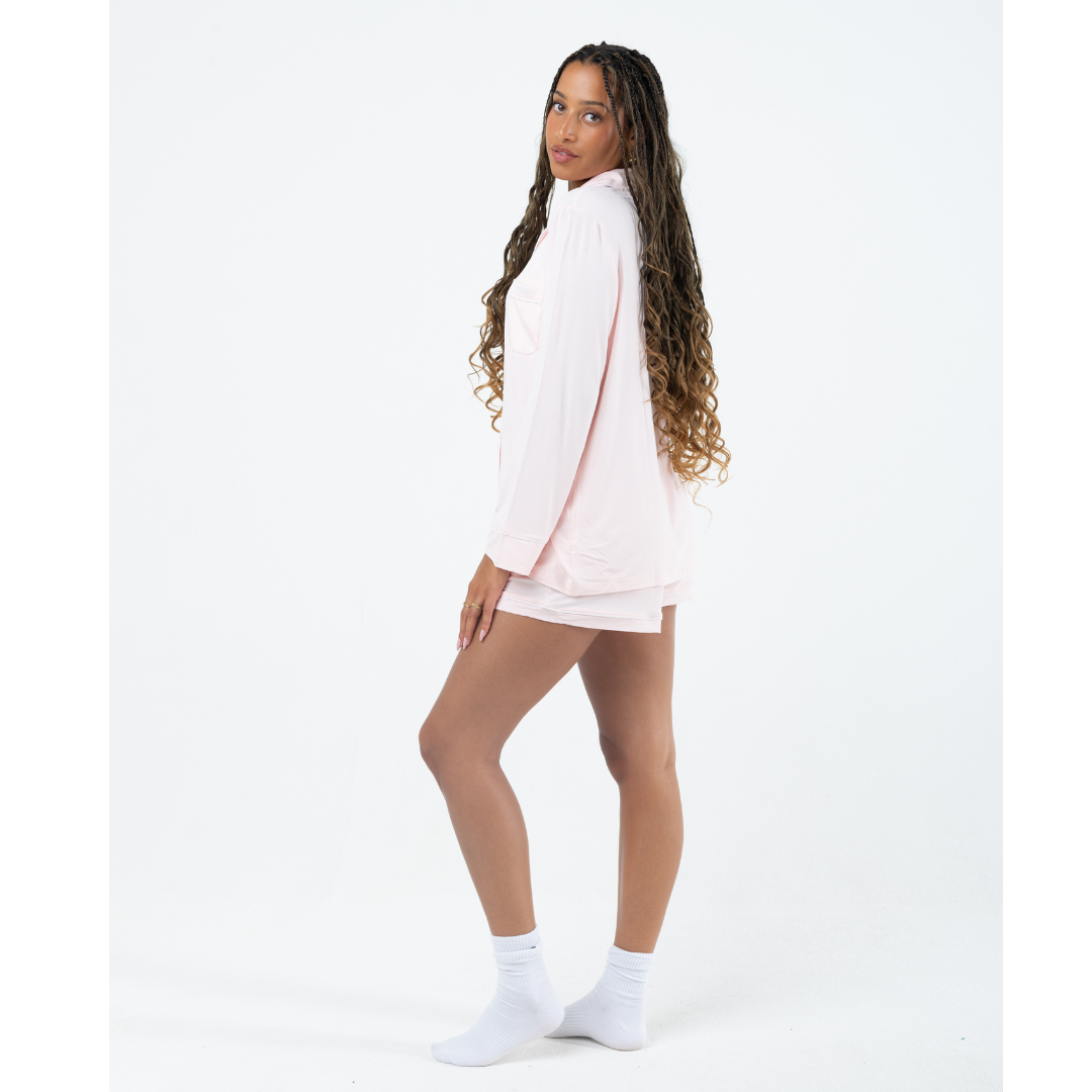 Pyama set short | Powder Pink