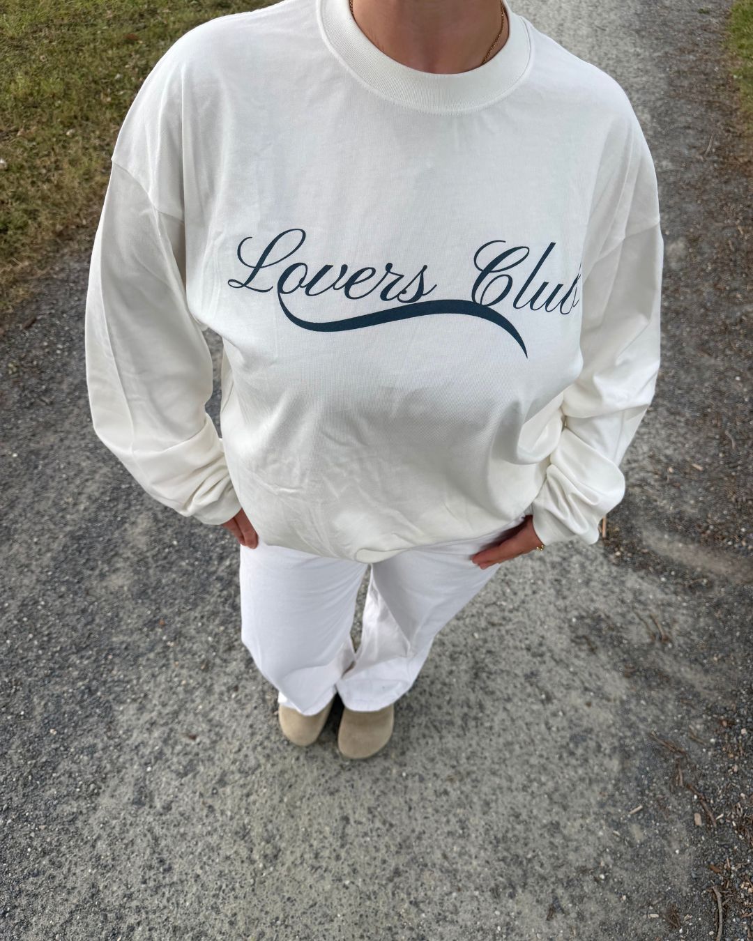 Lovers Club Long Sleeve - Off White