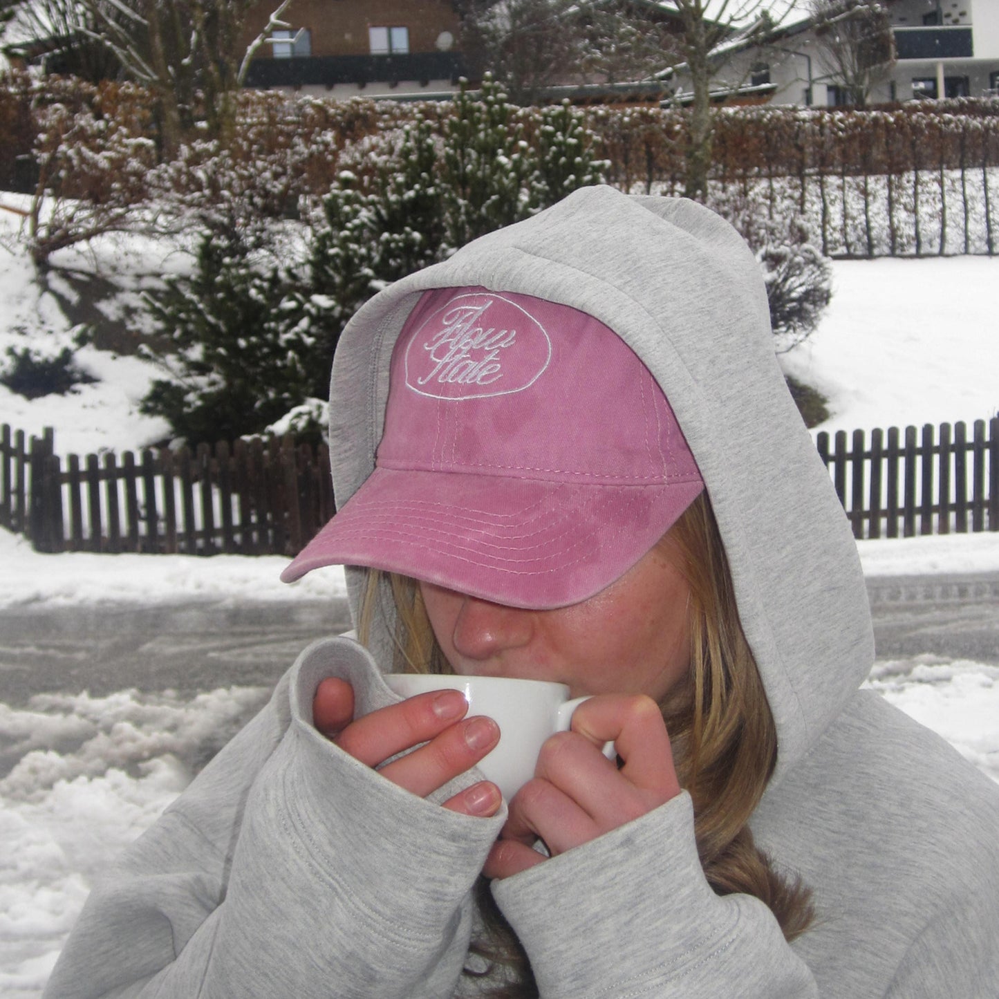 Flow State Cap - Dusty Pink