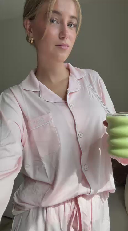 Pyjama set short | Powder Pink